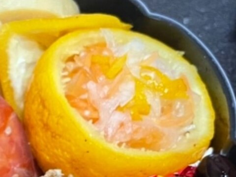柚子好きにぴったり！低糖質柚子カップなます